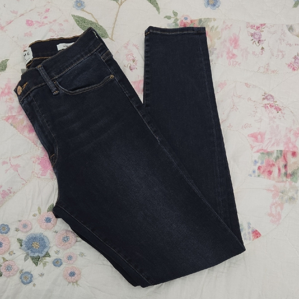 Frame Denim Dark Indigo Women's Skinny Jeans Size29